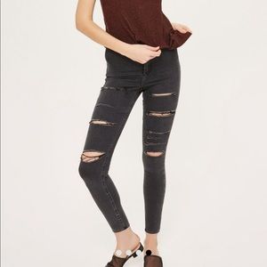 Topshop Joni Jeans Ripped